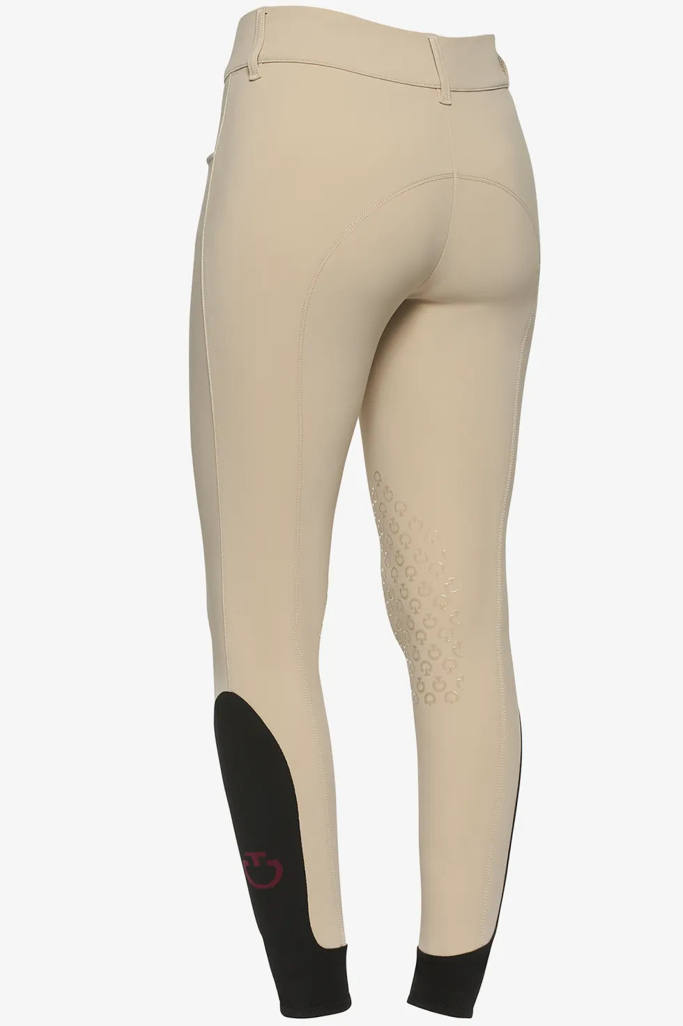 American Ridbyxor Knä Grip Beige