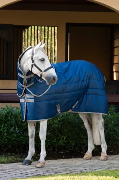 Amigo Ripstop Stalltäcke Plus Ponny 200g Navy/Grey