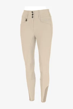Candela Ridbyxor Beige
