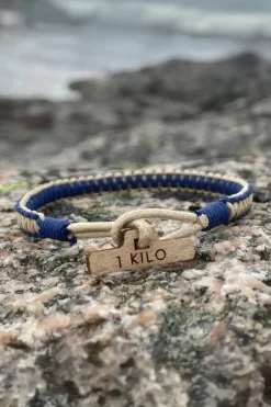 CleanSea Action Taker Armband 1kg Sandbeige/Havsblå