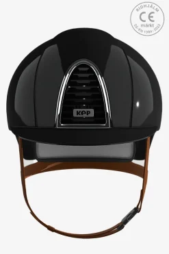 Cromo 2.0 Ridhjälm Shine Svart Beiga Band