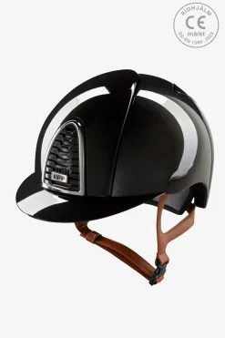 Cromo 2.0 Ridhjälm Shine Svart Beiga Band