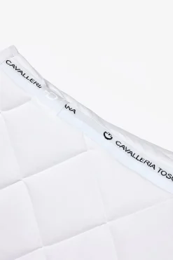 Dressyrschabrak Diamantquiltning Vit