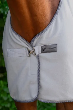 Fleecetäcke Economic med Maggjordar Silvergrey