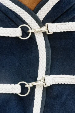 Fleecetäcke Plaited Rope Navy