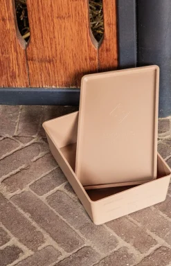 Foderlåda m Lock 3,5L Beige