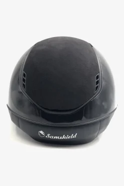 2.0 Glossy Miss Shield Alcantara Top Frontal Band Pearl Drop Svart Matt