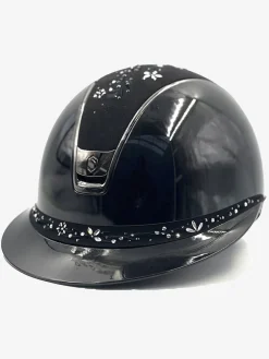 2.0 Glossy Miss Shield Flower Swarovski Jewel