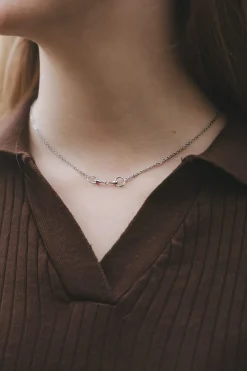 Halsband Kedja Bett Silver