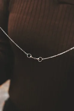 Halsband Kedja Bett Silver