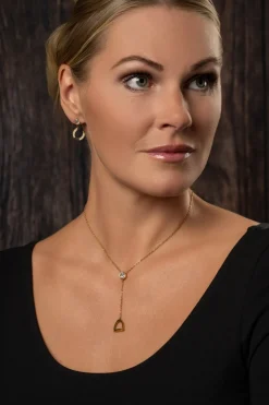 Halsband Stigbygel Guld