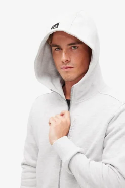 Hoodtröja Paradise Unisex Grey Melange