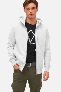 Hoodtröja Paradise Unisex Grey Melange