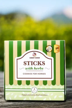 Hästgodis Sticks Herbs 6-pack