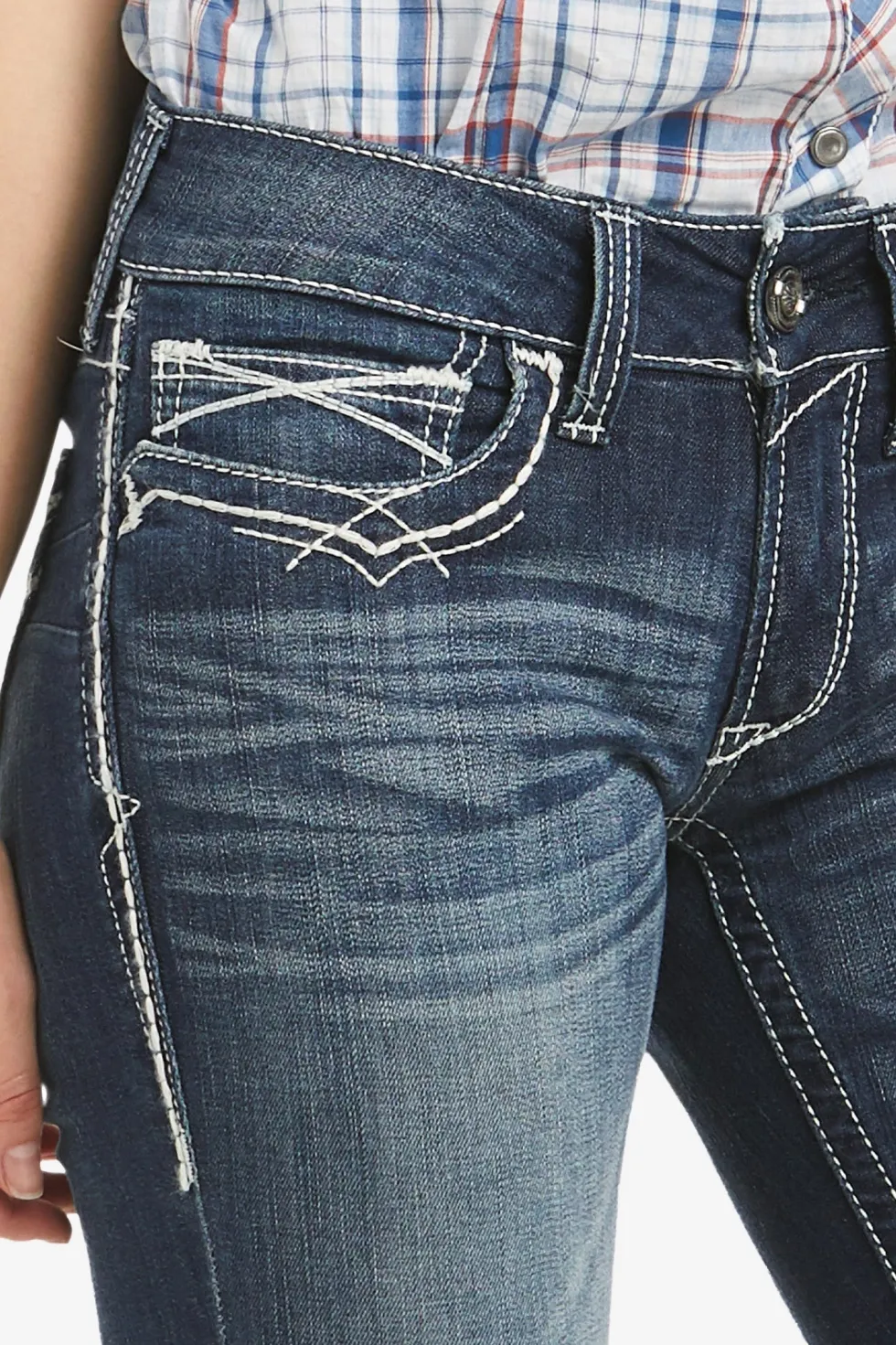 Jeans Entwined Boot Cut Marine