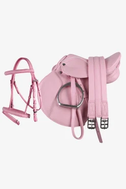 Komplett Sadelset Rosa