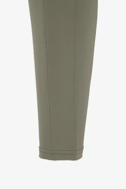 Linnett Tights Full Grip Olivgrön