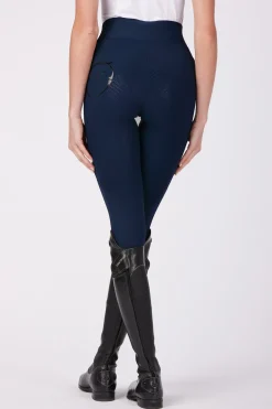 Megeve Full Grip Tights Navy