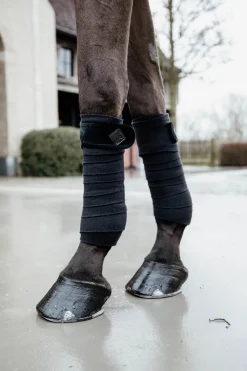 Polar Fleecelindor Basic Velvet Svart