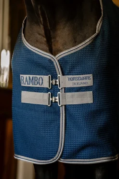 Rambo Techni Waffle Coolertäcke Navy/Thunder Grey Silver