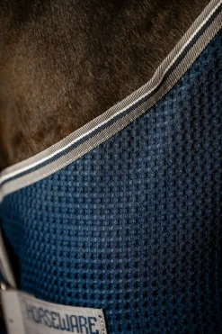 Rambo Techni Waffle Coolertäcke Navy/Thunder Grey Silver