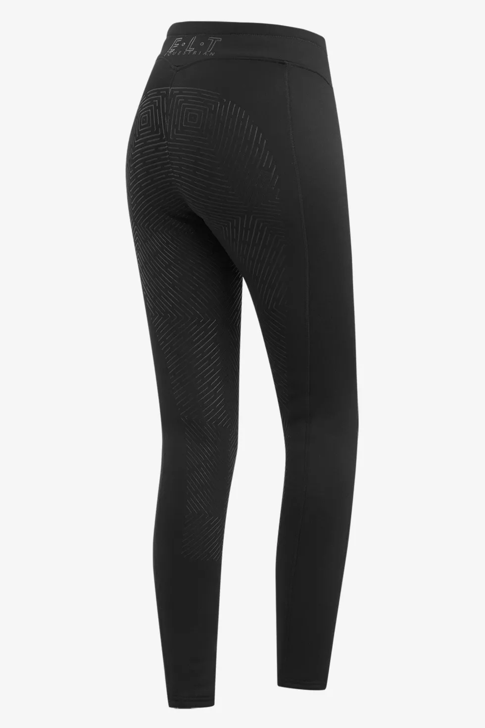 Rica Fodrade Ridtights Full Grip Svart