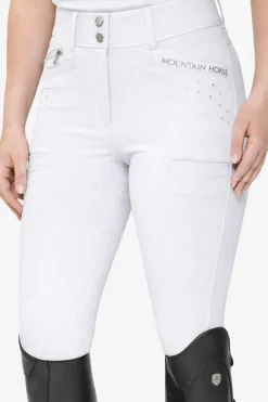 Ridbyxor Chantal Full Grip White