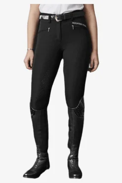 Ridbyxor Diana Full Grip Svart