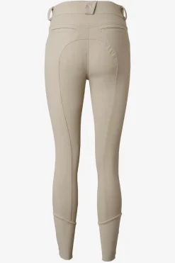 Ridbyxor Diana Knä Grip Taupe