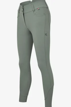 Ridbyxor KLKira H Knä Grip Green Agave
