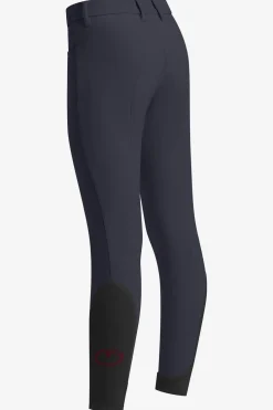 Ridbyxor Knä Grip Junior Charcoal