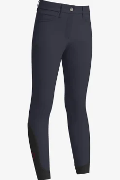 Ridbyxor Knä Grip Junior Charcoal
