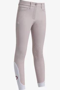 Ridbyxor Knä Grip Junior Violet Ice