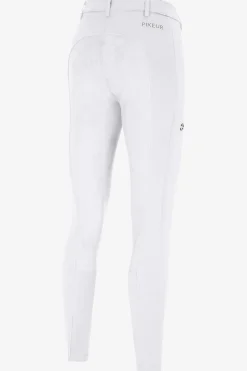 Ridbyxor Lugana Full Grip Flex Faux Leather Vit