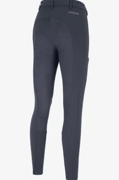 Ridbyxor Lugana Full Grip Flex Faux Leather Dark Shadow