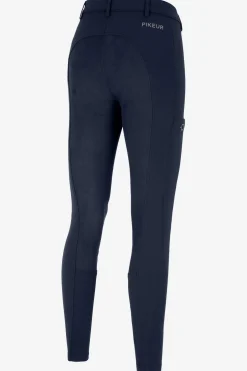 Ridbyxor Lugana Full Grip Flex Faux Leather Nightblue