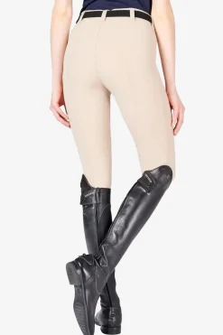 Ridbyxor Syracuse Knä Grip Beige