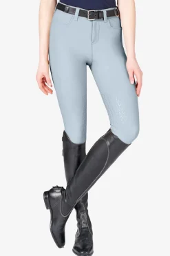 Ridbyxor Syracuse Knä Grip Blue/Ivory