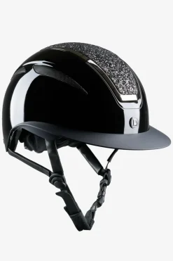 Ridhjälm Mips Guardian Glossy Heavy Glitter Svart