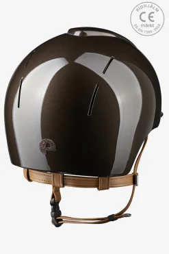 Ridhjälm Smart NOVA Metal Polish Star Beige strap Brun/Brun