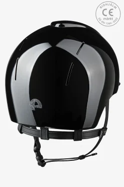 Ridhjälm Smart NOVA Metal Polish Star Svart/Silver