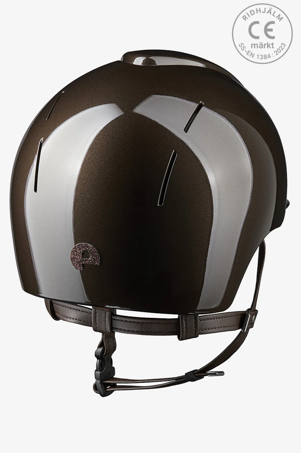 Ridhjälm Smart NOVA Metal Polish Star Brun/Brun