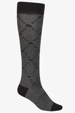 Ridstrumpor Lurex Selection Svart