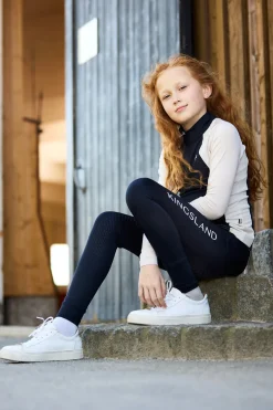 Ridtights KLLilo Full Grip Junior Navy