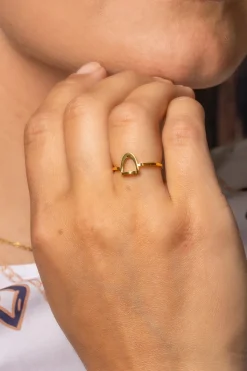 Ring Stigbygel Guld