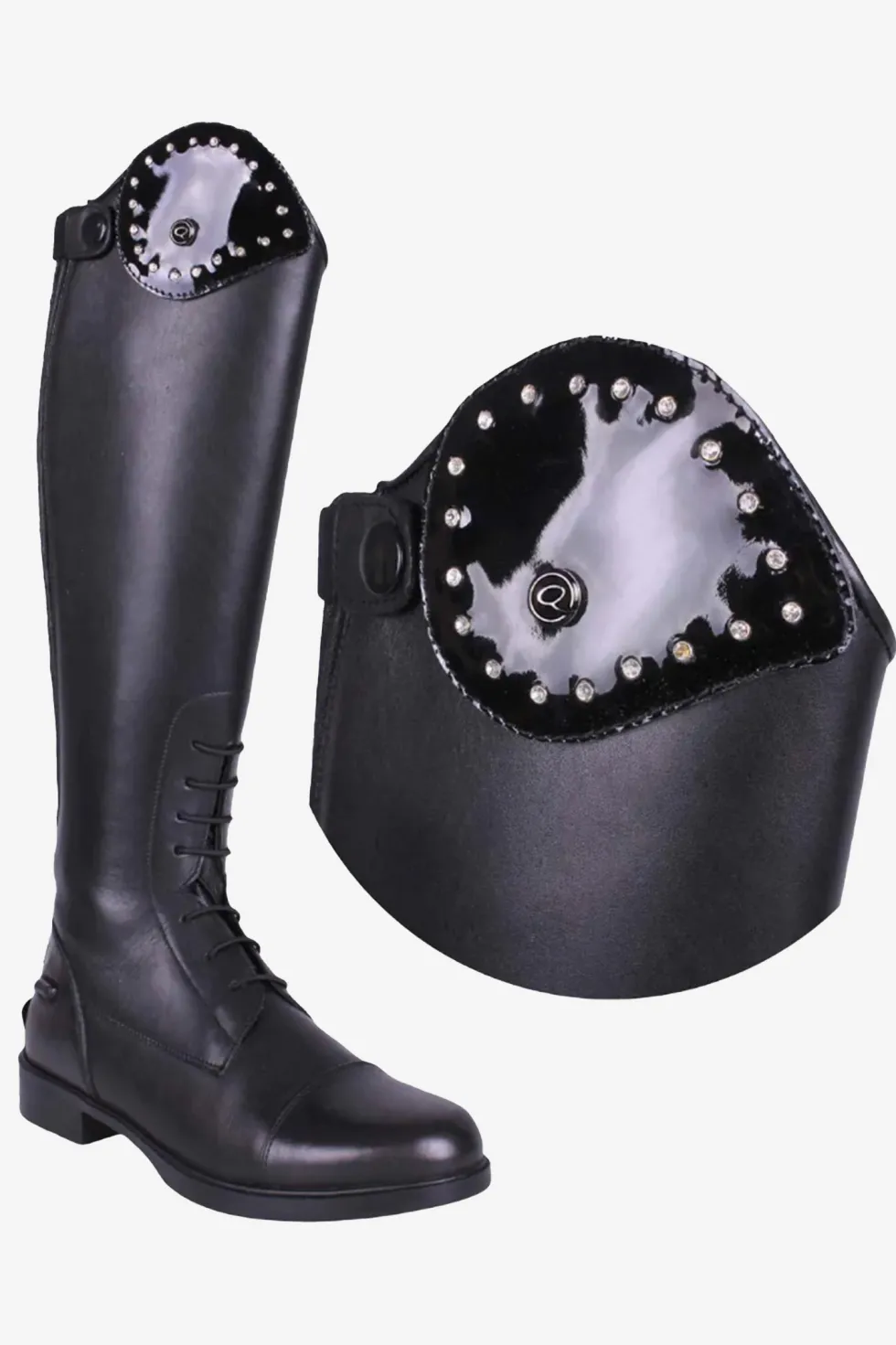 Romy Top Crystal Svart