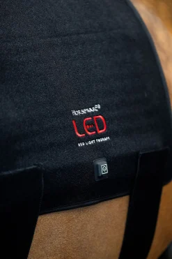 Ryggplatta Infraröd LED Svart