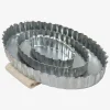 Ryktskrapa Oval Silver