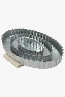 Ryktskrapa Oval Silver