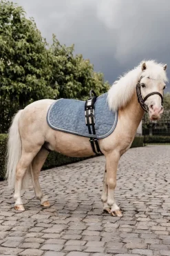 Schabrak Velvet Ponny Ljusblå
